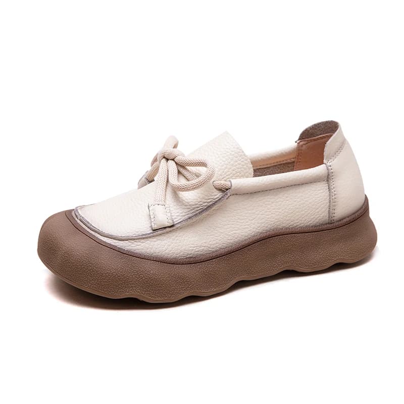AIYUQI 2026 Nuove Mocassini da Donna Antiscivolo Slip-on Casual Scarpe da Donna Taglie Grandi Piatte in Vera Pelle Sneakers Femminili