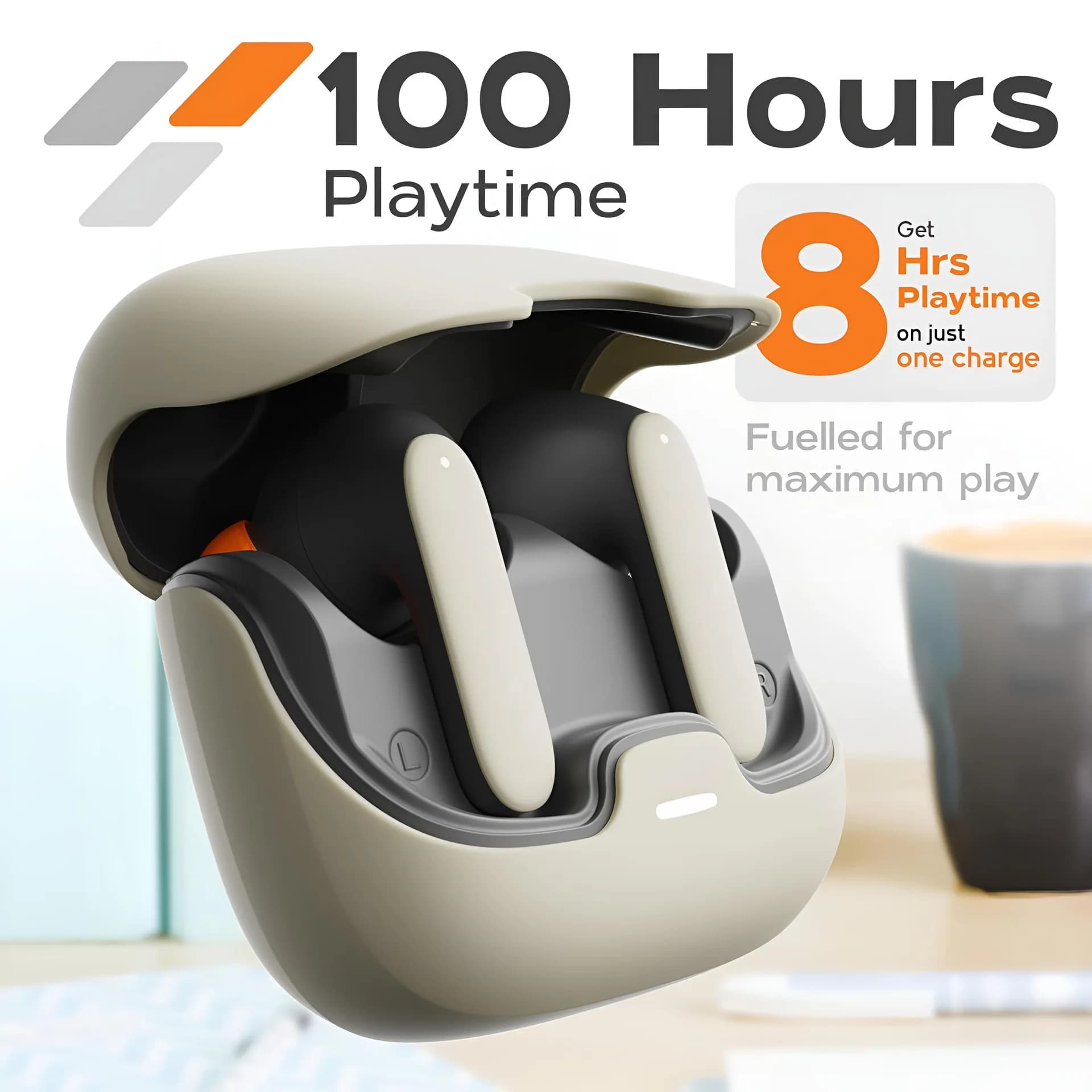 TWS 5.4 Bluetooth wireless headphones with ultra-low latency double ENC microphone with noise cancelling in the ear Bluetooth ear
