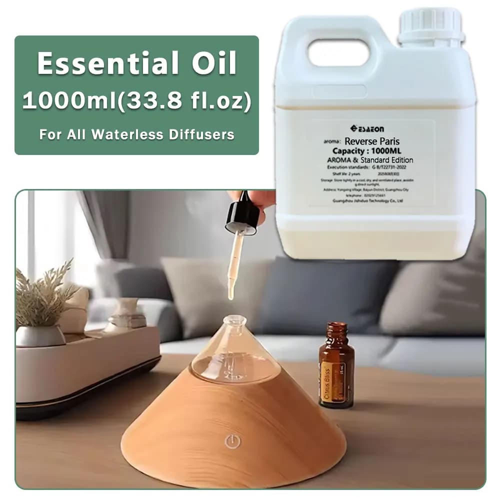 ESAEON Essential Oil For All Waterless Aromatherapy Machines,Hotel Aroma Machine Oil, Reverse Paris, Hilton - 1000ML(33.8 fl.oz)
