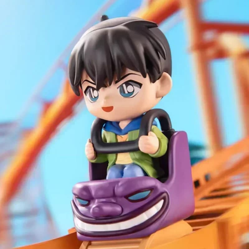 POP MART Detective Conan Carnival Series Blind Box Guess Bag Mystery Box Giocattoli Bambola Statuetta Anime Carina Ornamento da Scrivania Collezione