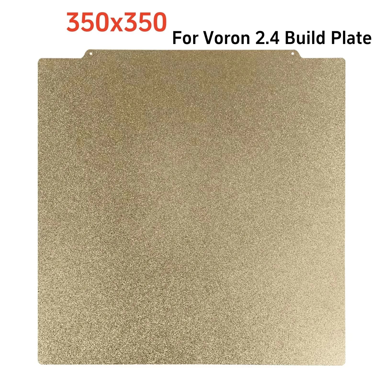 For Voron 2.4 Construction Plate 350x350 PEI Structured Double Sided Steel Sheet for FYSETC Voron 2.4 Hot Bed Shee