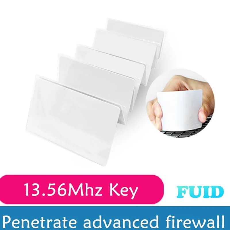 13.56Mhz scrivi una volta FUID Card 1K S50 Smart Chip Tag NFC Copier Badge ISO14443 Gen3 programmatore Token riscrivibile intercambiabile