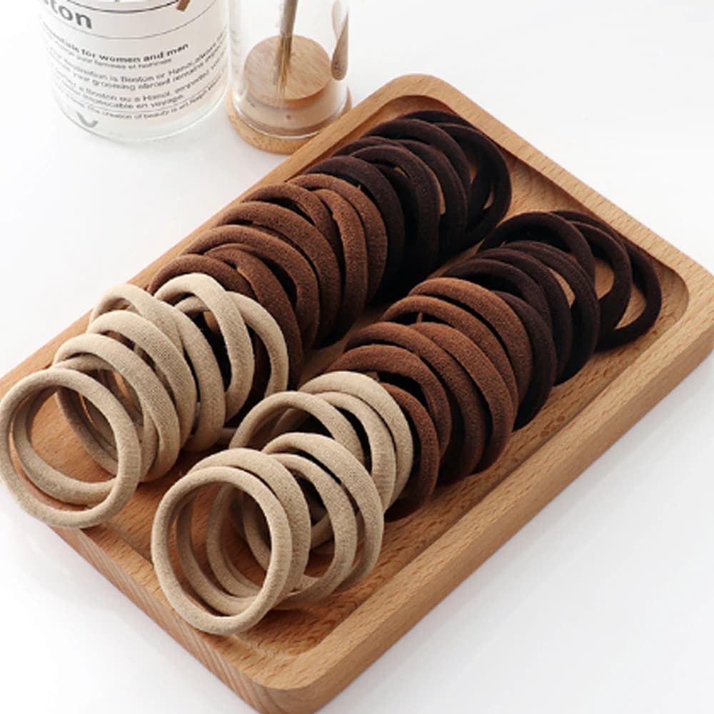 20pcs Kids Elastic Hair Bands Girls Sweets Scrunchie Rubber Band Hair Ties Clips Headband Hair Accessories