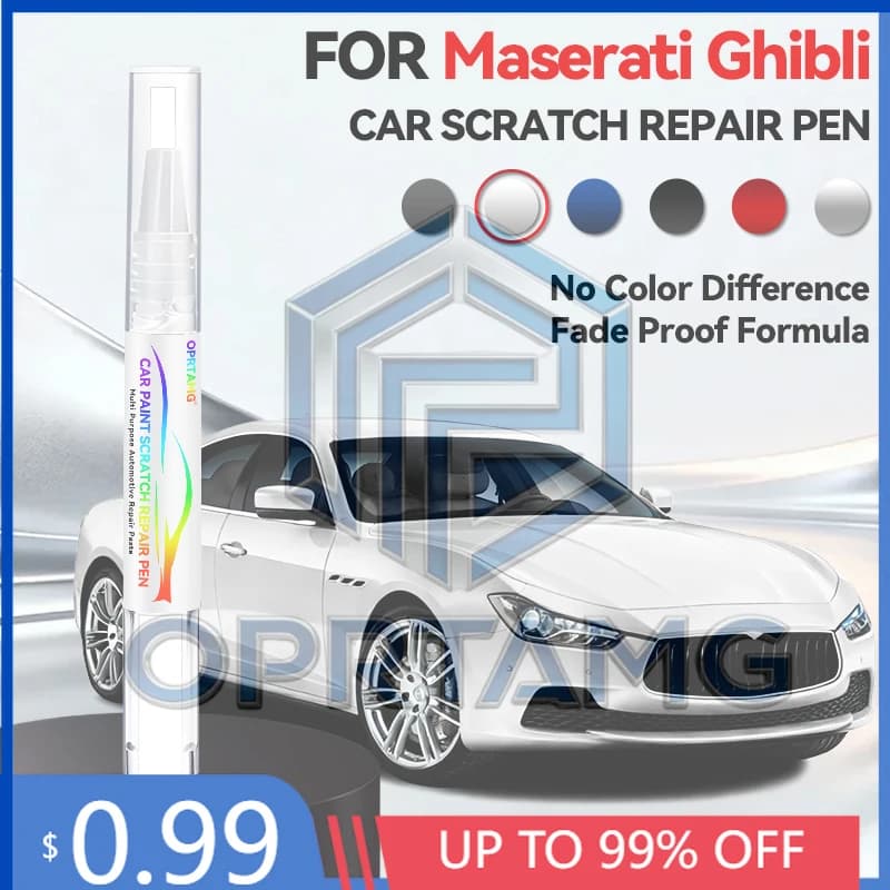 2026 Hot Car Paint Repair Pen Paint Scratch Repair Accessories Bianco Black Blu Emozione Rosso Energia Rosso Folgore For Masera