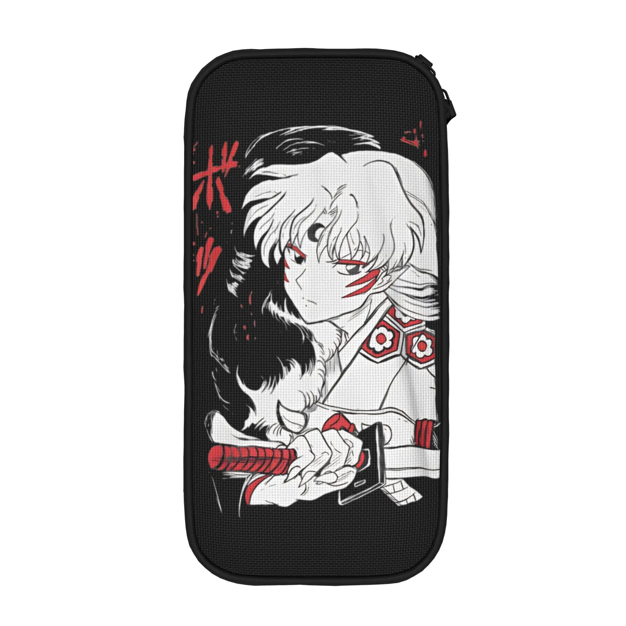 Astuccio Kawaii Inuyasha Sesshomaru, Nuovo Portapenne Grande per Bambini, Borsa per Cancelleria Scolastica e Cosmetici