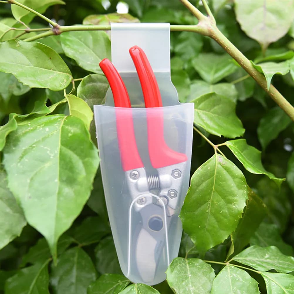 4Pcs Premium ABS Scissors Protective Cover Garden Shears Box Waist Clip Holder for Pruning Shears Hand Pruners Pliers Tool