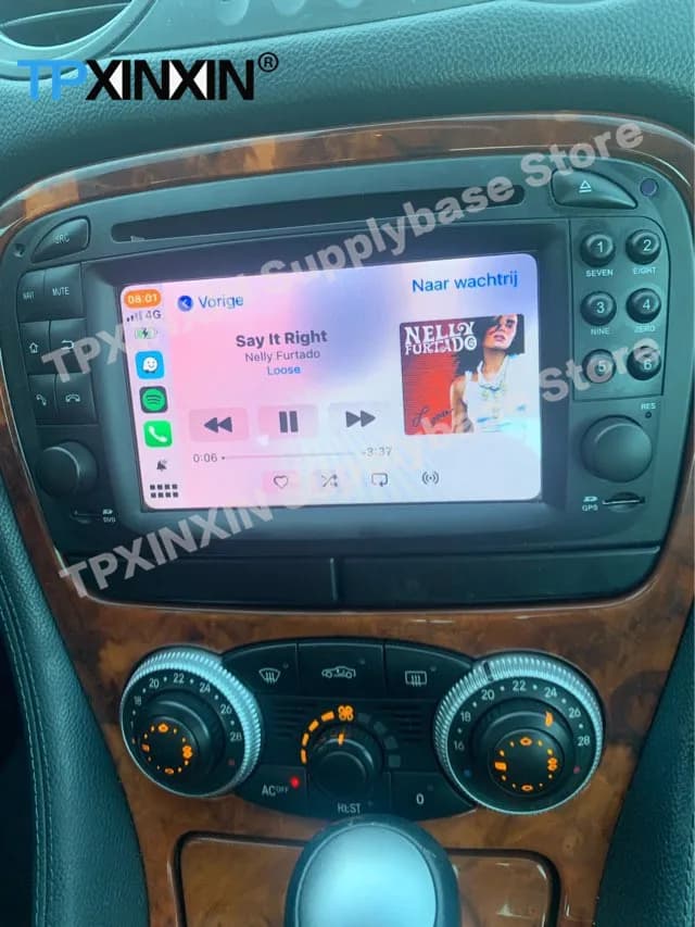 Car Radio Video Stereo Receiver Android For Mercedes-Benz SL R230 2001~2004 GPS Player Navigation Carplay Mirror Link Head Unit