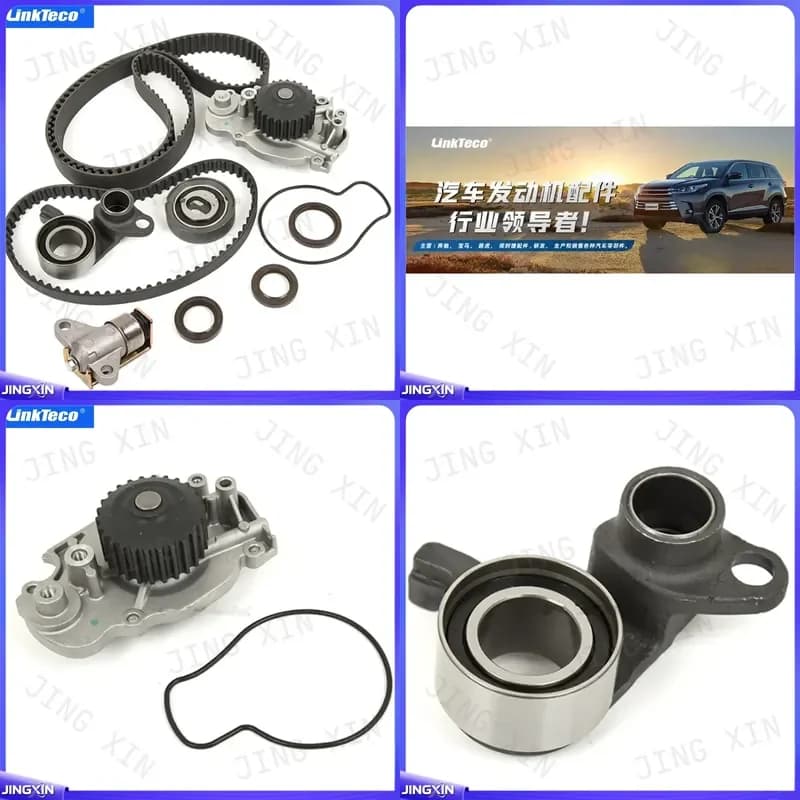 Custom for Honda Timing Belt Kit 2.2L Engine Replacement Parts Auto Repair Tools Water Pump Tensioner Pulley Set 1993-2001