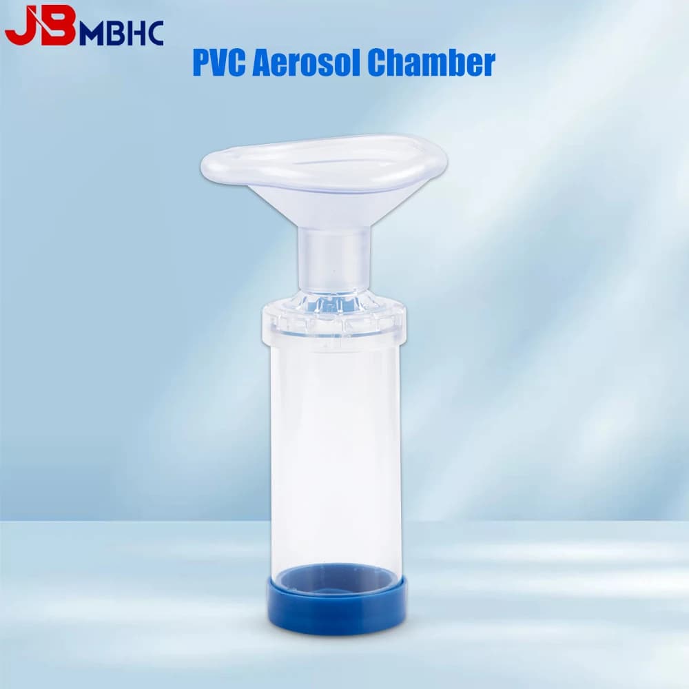 Automizer Spacer Mist Storage compressore nebulizzatore serbatoio Aerochamber PVC asma inalazione camera con maschera tazza per adulto bambino Pet