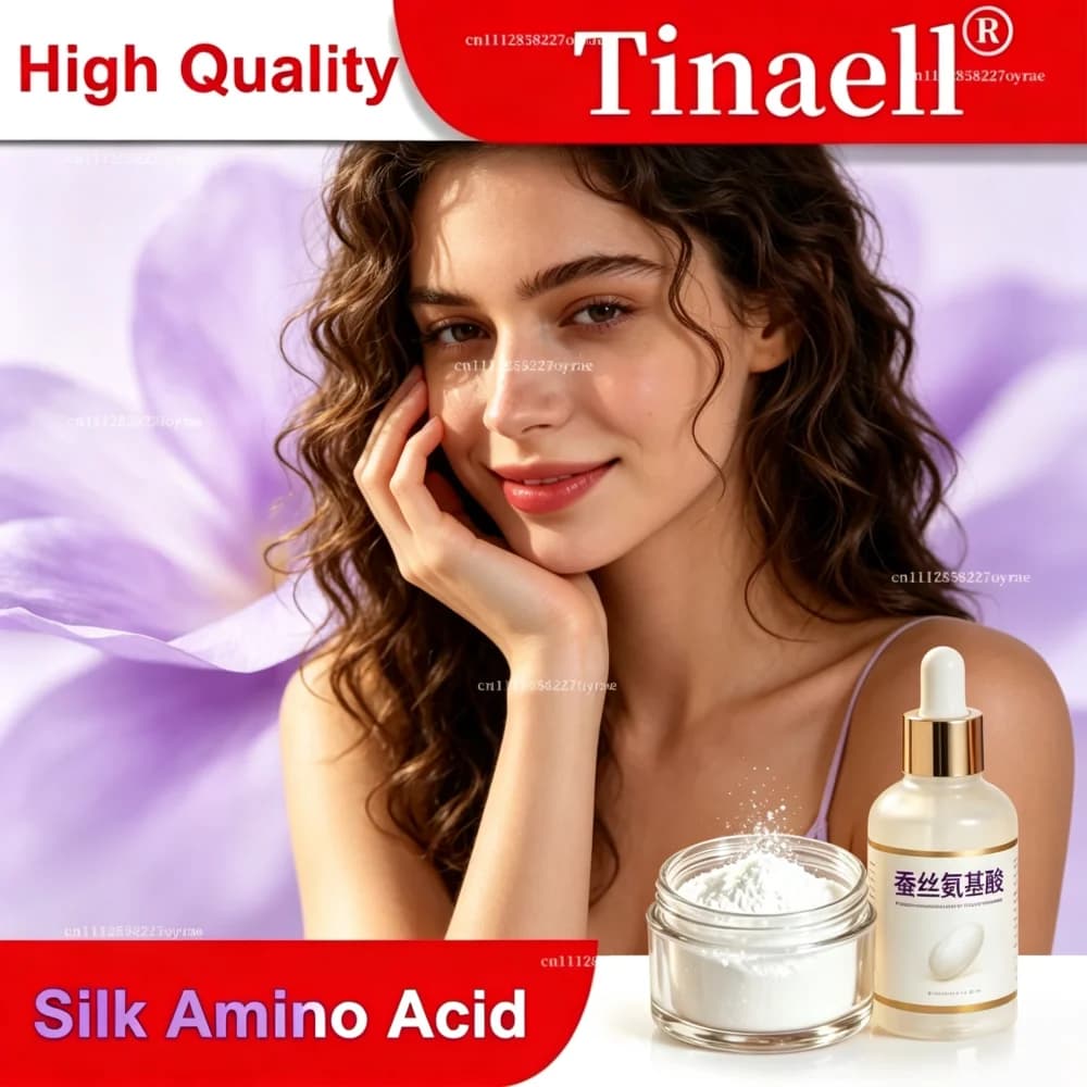 Hot Supply Silk Amino Acid Powder Fibroin Silk peptide Hydrolyzates silk Protein Silk protein Cosmetic Ingredient