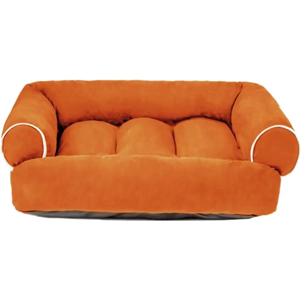 Comodo letto per cani 3X-Large per l'autunno/inverno, adatto per cani e gatti, nido per animali caldo e confortevole (colore: marrone)