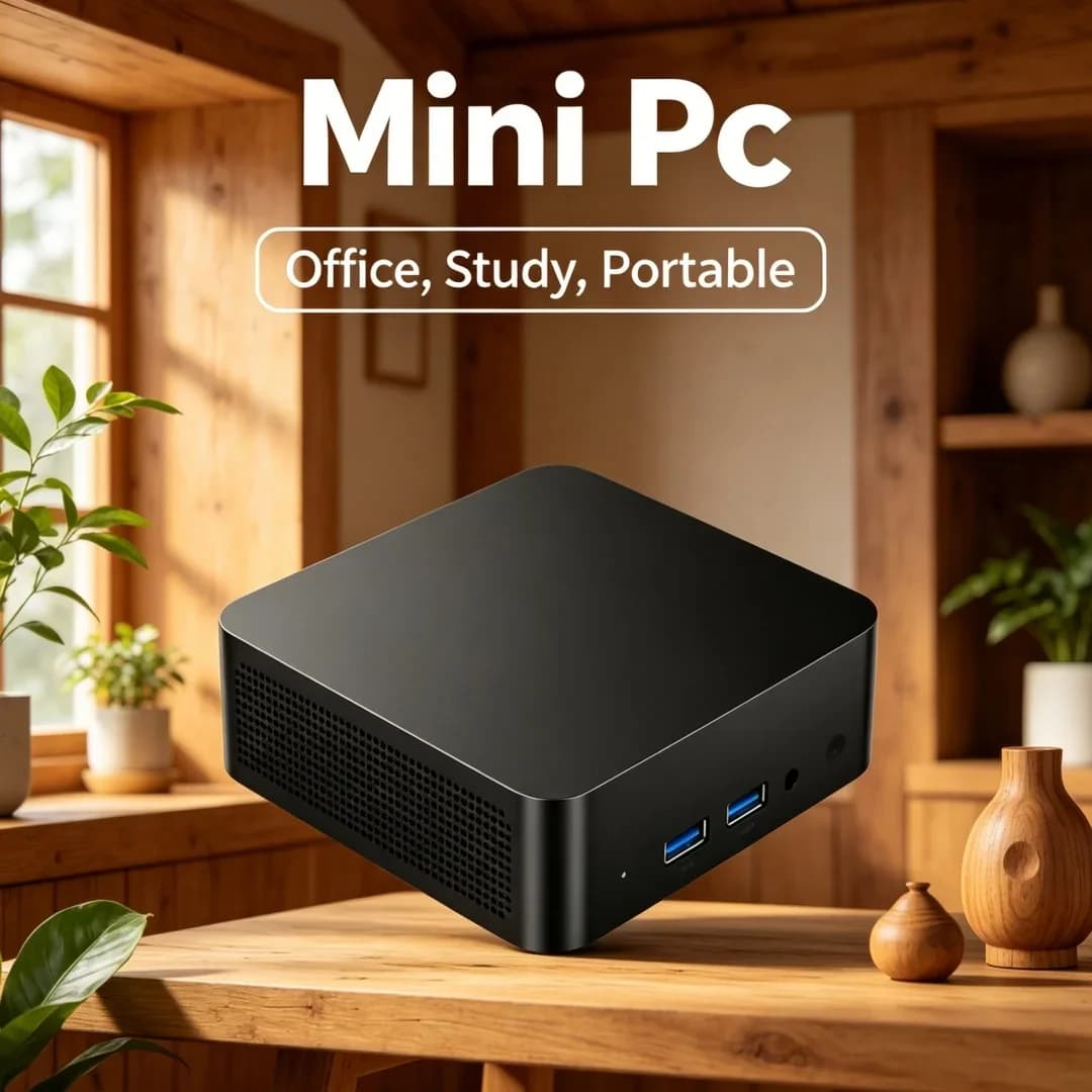 Mini Desktop PC Energy Efficient Win11 4K HD Display 32GB RAM Core I3 6100 1TB/2TB SSD WIFI 6 BT5.2