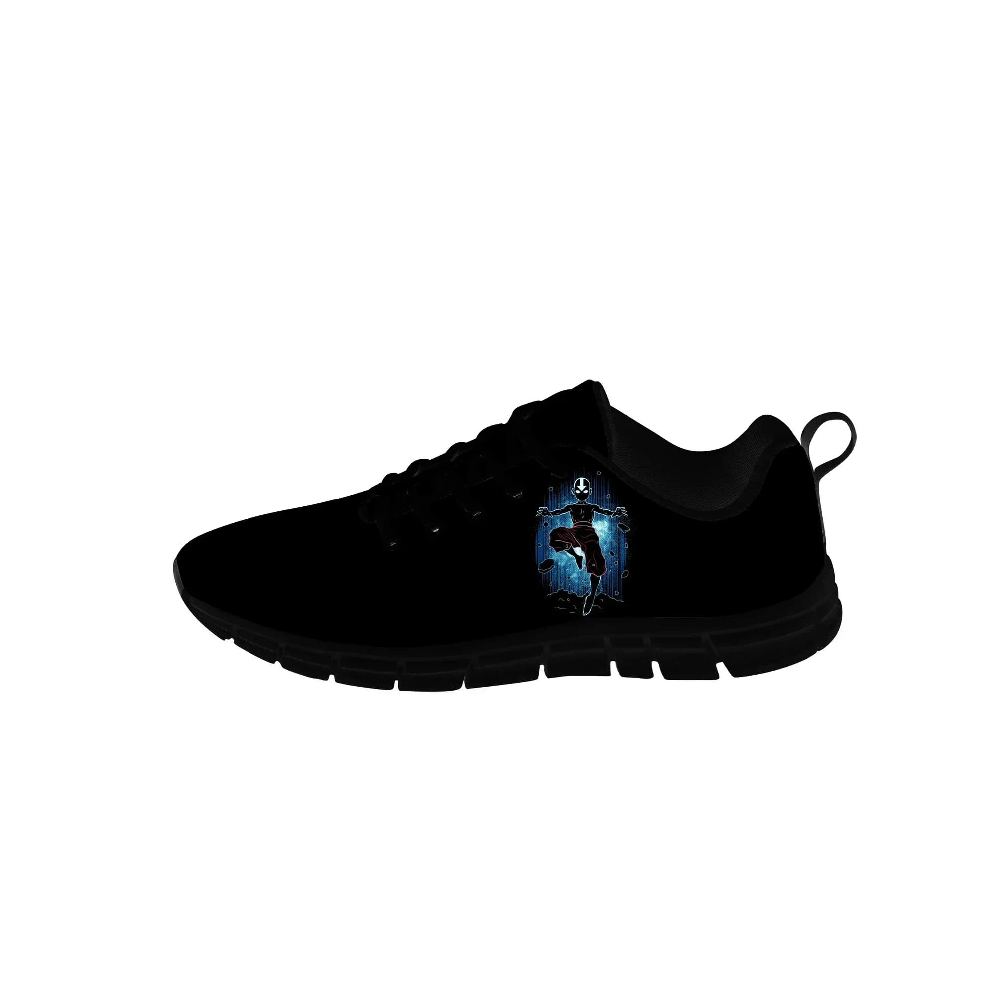 Sneakers personalizzate per adulti con avatar dei cartoni animati, scarpe casual con lacci per uomo, donna e adolescenti, scarpe sportive da corsa