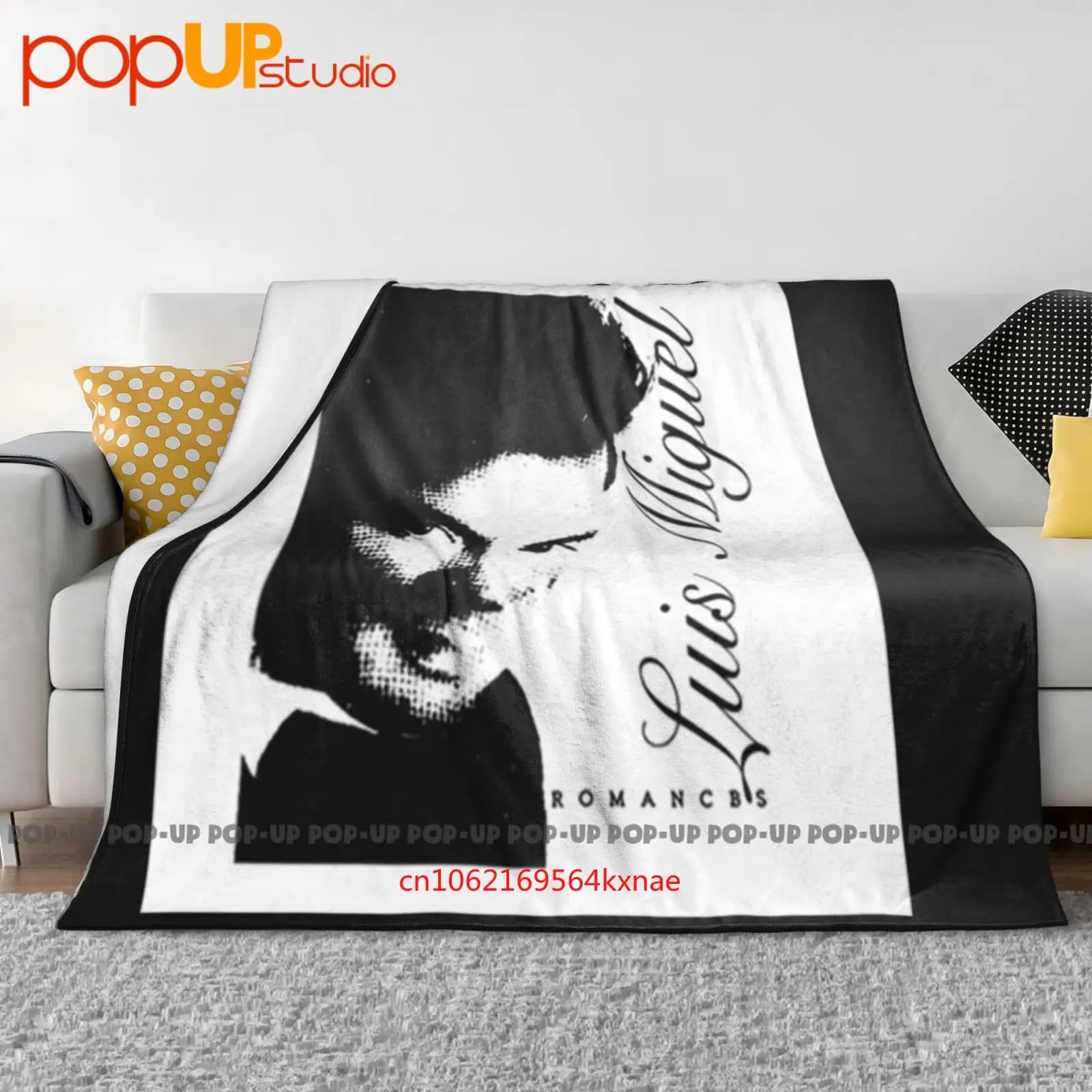 Vintage Luis Miguel 90 S Romances Tour Ultra-Soft Blanket Quilt Winter Sofa Cover Bed Covers