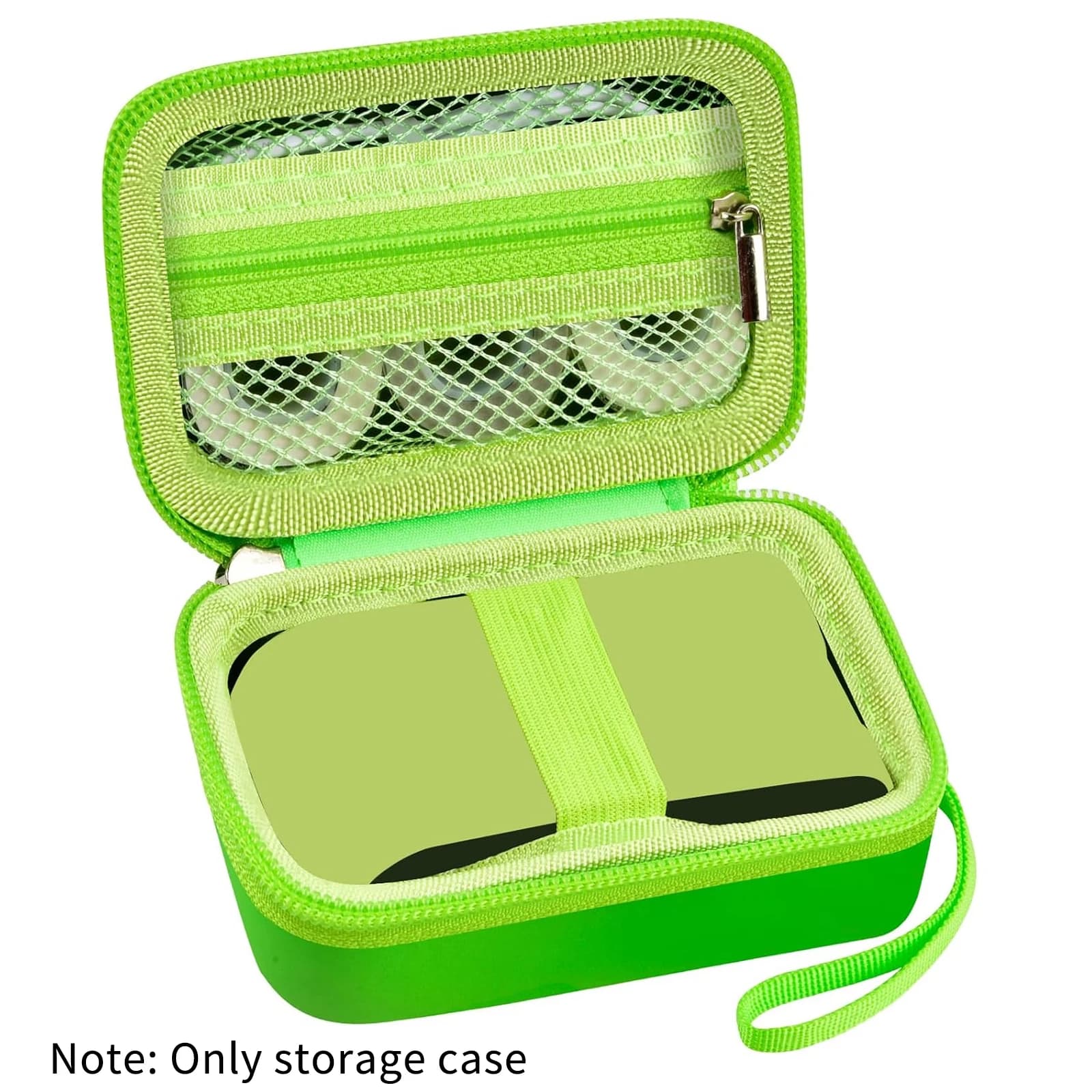 Mini custodia per stampante per etichettatura per adesivi, supporto per organizer portatile per cavi USB e accessori (solo custodia)