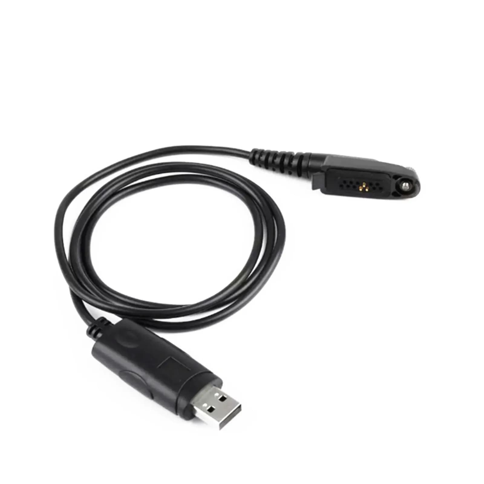 Cavo di programmazione USB nero da 100cm per Motorola GP328Plus GP338Plus GP644 GP688 GP344 GP388 EX500 Radio Walkie Talkie accessori
