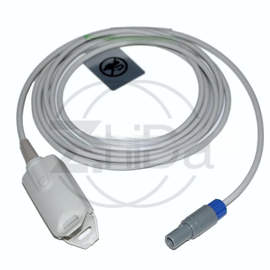 EDAN RiBong pulse oximeter sensor for iM8, iM9, iM50, iM60, iM70, iM80, M8, M9 – Oxygen saturation probe, finger pulse oximeter sensor