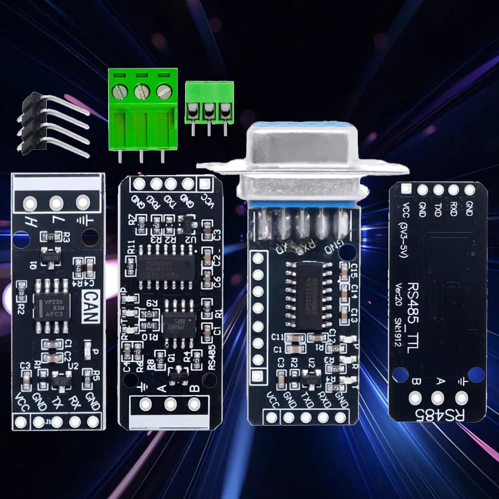 Modulo di Comunicazione Seriale Universale: Adattatore da RS485/RS232/CAN a TTL per Arduino e Microcontrollori