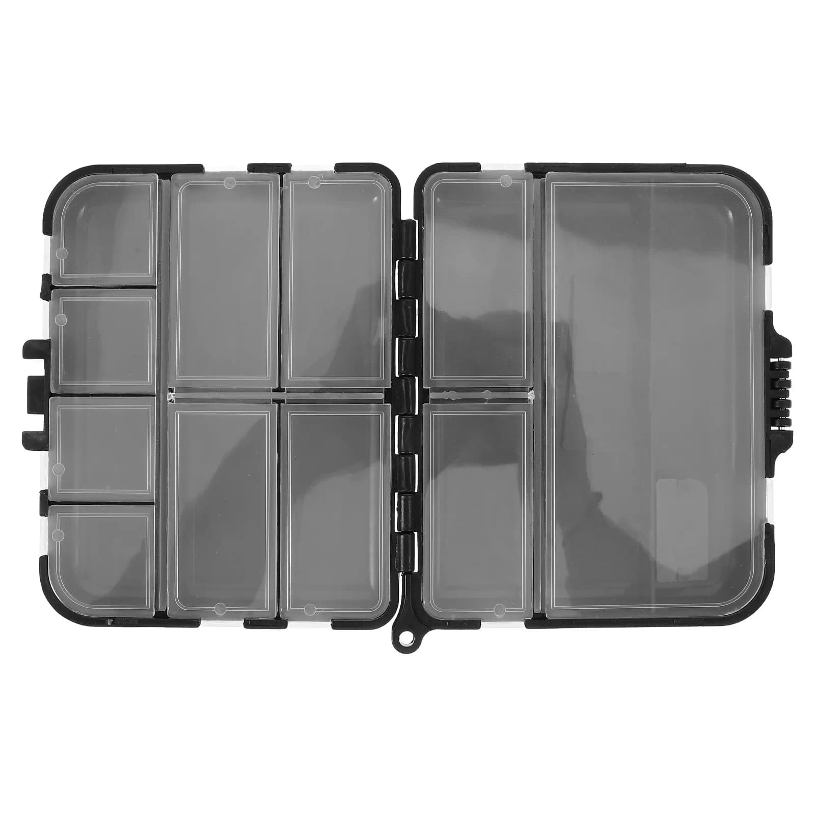 Scatola Porta Attrezzi da Pesca Multicomparto, Organizzatore Portatile in Plastica per Ami da Pesca, Esche e Accessori