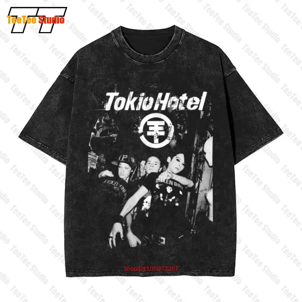 T-shirt oversize vintage con segnaletica dell'hotel Tokio vintage Ha0946 2TDT