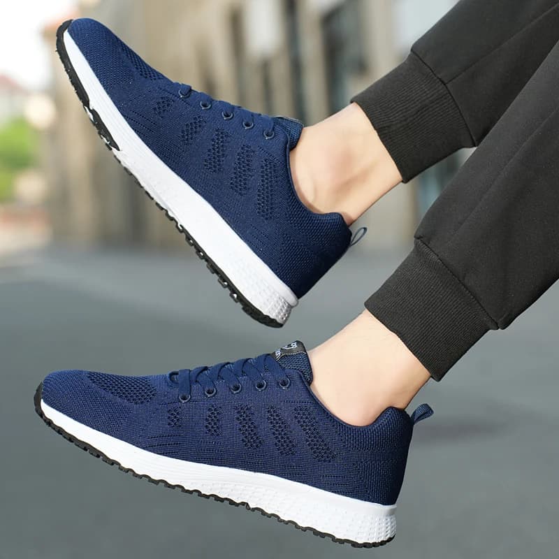 Scarpe da uomo Sneakers scarpe da corsa traspiranti 2024 scarpe sportive da uomo Mesh comode scarpe da passeggio femminili Casual Tenis Masculino