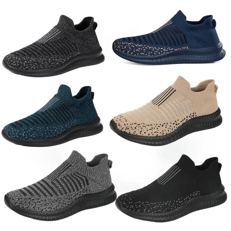 38-49New men's casual shoes large size waterproof torque shoes comfortable running shoes and light breathable casual sneakers