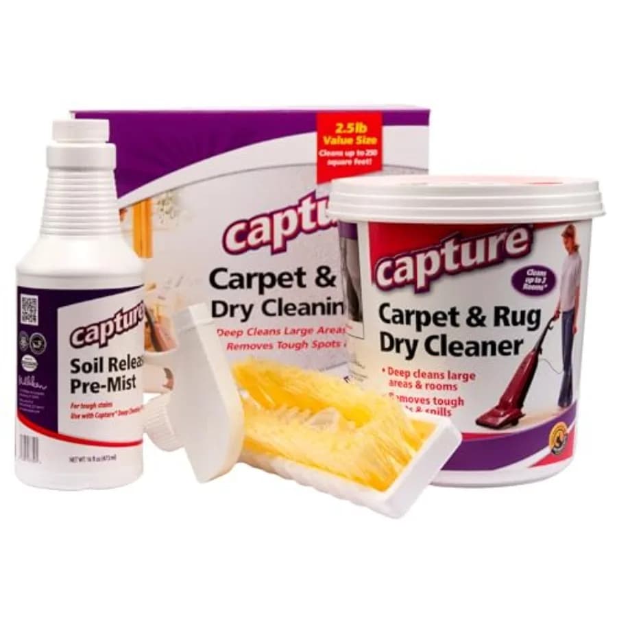 Kit Completo per la Cura dei Tappeti 250 - Soluzione Detergente per Tappeti, Divani e Tappezzerie Auto, per Cani e Gatti - Elimina Odori Potenti