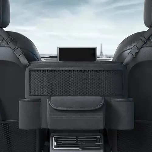Porta Borsa per Auto con Grande Capacità – Organizzatore Universale per Borse da Inserire tra i Sedili dell'Auto – Accessorio per Interni Auto