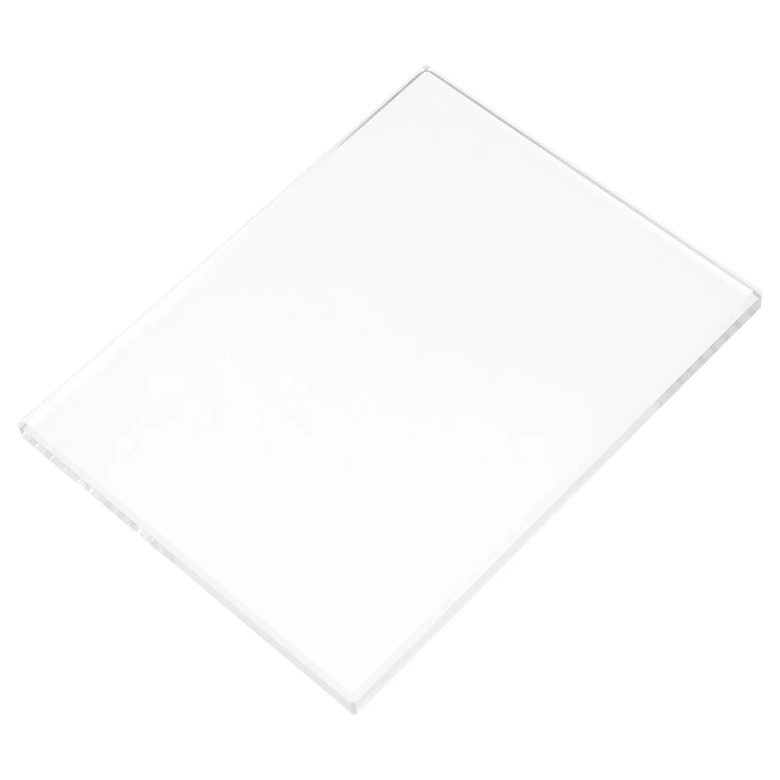 Tempered Glass Clear Sheet Premium Hardened Board for Handmade Craft Backing Plate Scraping Grinding Cutting Pad