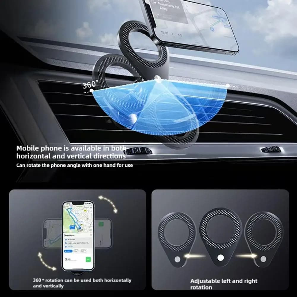 Base magnetica per supporto per telefono per auto per accessorio universale per supporto per cellulare per auto con magnete per testa a sfera da 17 mm