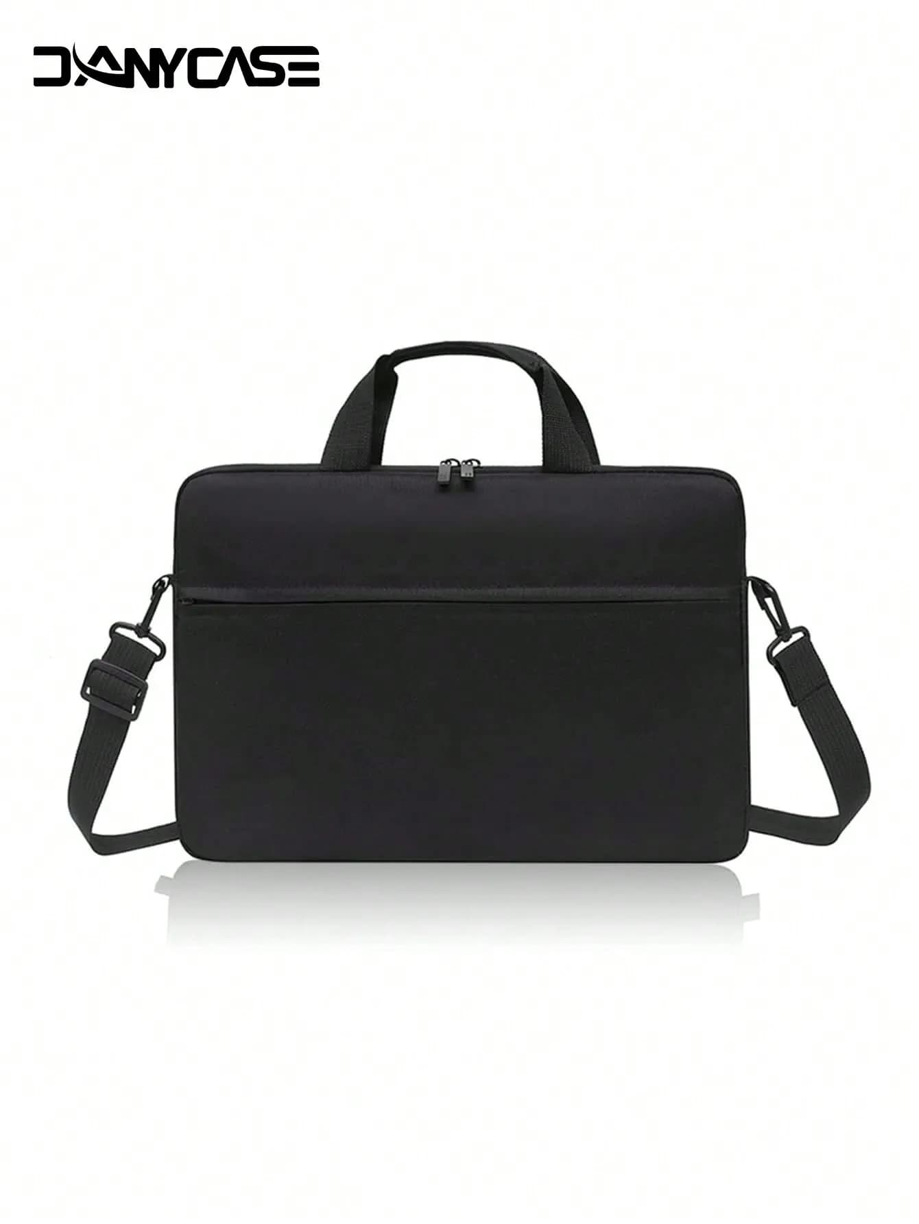 Borsa a tracolla portatile per laptop, adatta a notebook da 13,3, 14, 15 e 15,6 pollici. Design protettivo morbido, materiale resistente, leggero e facile da trasportare per il pendolarismo quotidiano, i viaggi, l'ufficio e l'uso aziendale all'aperto.