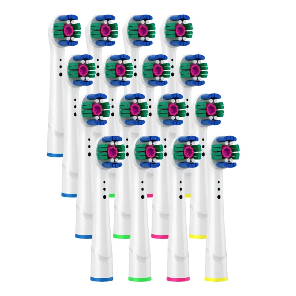Spare heads for electric toothbrush for Braun Oral B 3D toothbrush heads for Oralb