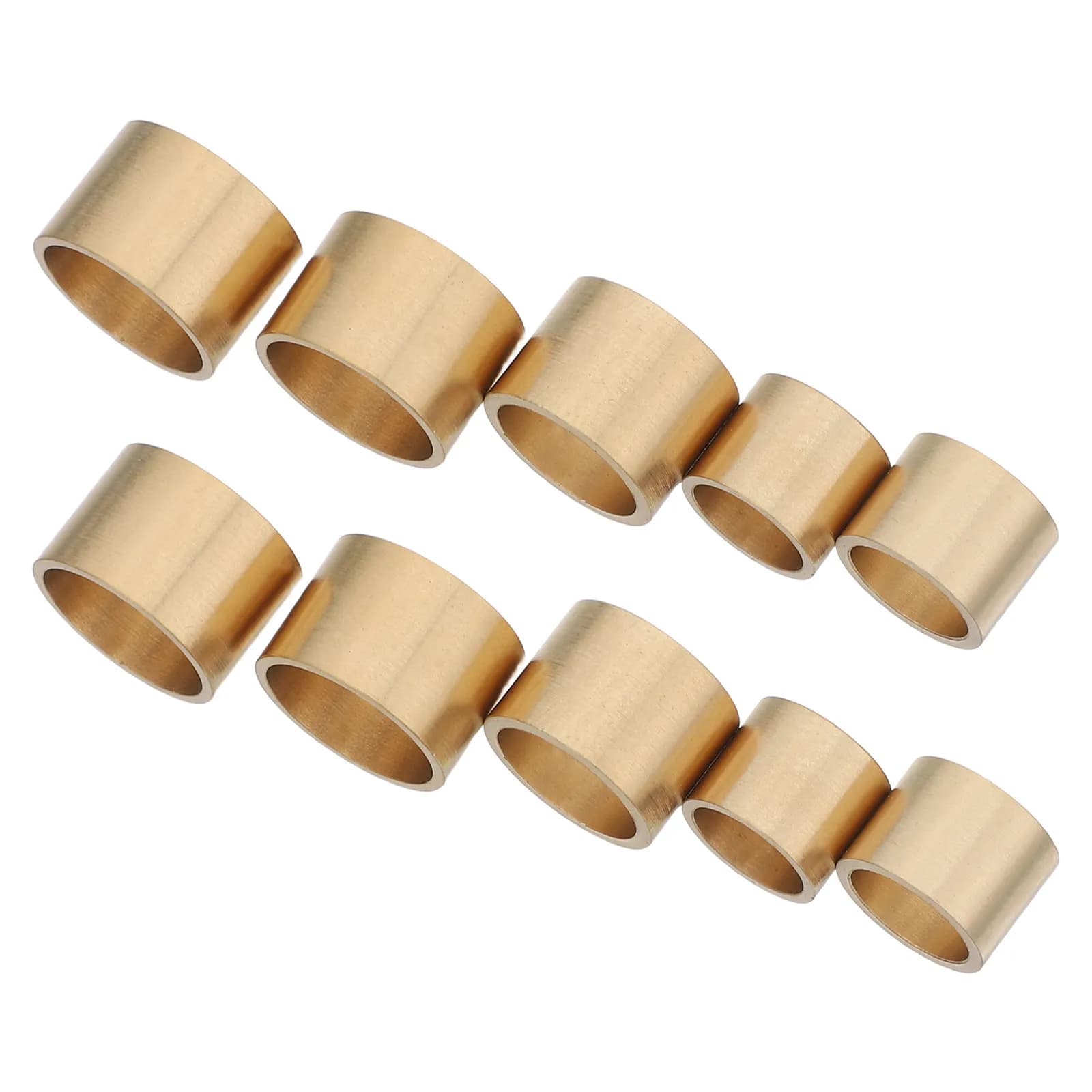 Kit di Riparazione Puntali Stecca da Biliardo 10 Pezzi, Clip in Rame per Puntali 9-13mm, Accessori per Stecche da Biliardo per Club e Giochi