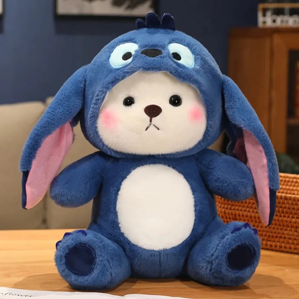 La nuova bambola di peluche kawaii lena bears punto si trasforma in un orsacchiotto che i bambini leniscono i regali di compleanno delle ragazze delle bambole del sonno