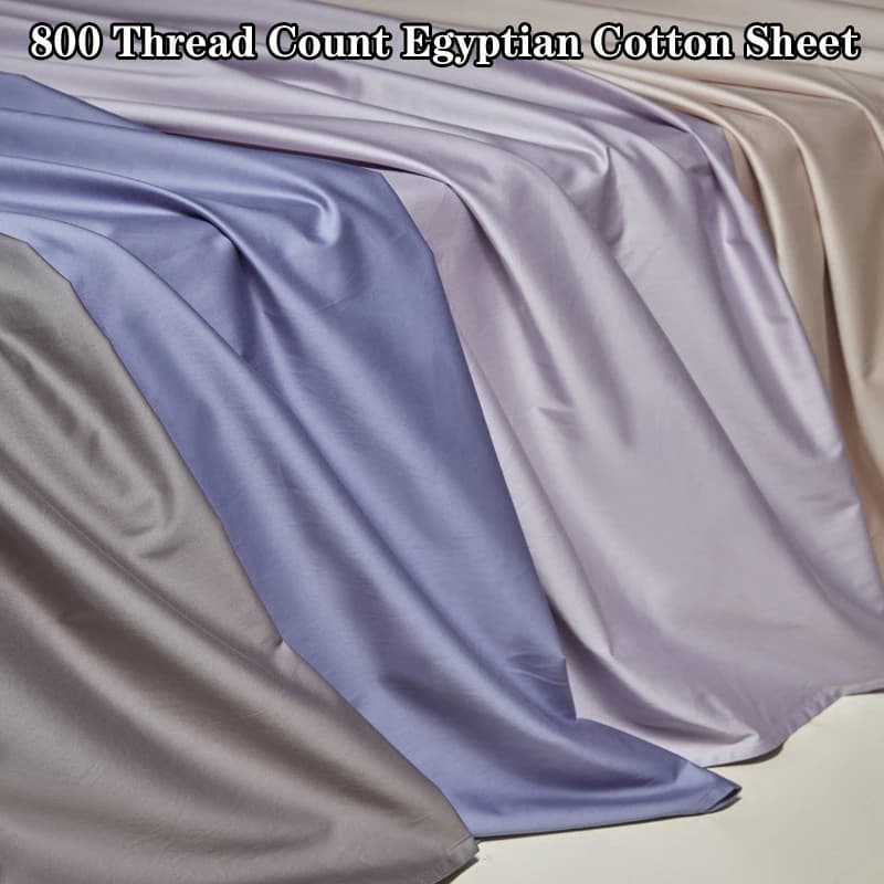 Lenzuolo piatto in cotone egiziano Copriletto semplice Lenzuolo singolo matrimoniale Queen King Size Biancheria da letto Copriletti morbidi e durevoli Lenzuolo
