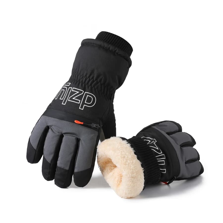 Guanti da sci invernali per adulti, guanti da snowboard impermeabili, guanti da moto caldi, unisex