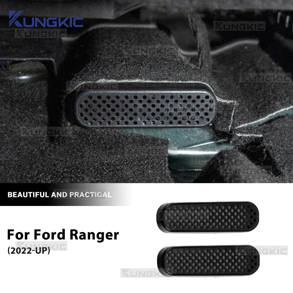 For Ford Ranger T9 2022 2023 2024 2025 Protective Cover for AC Ventilation Bushing Under the Seat Interior Accessories