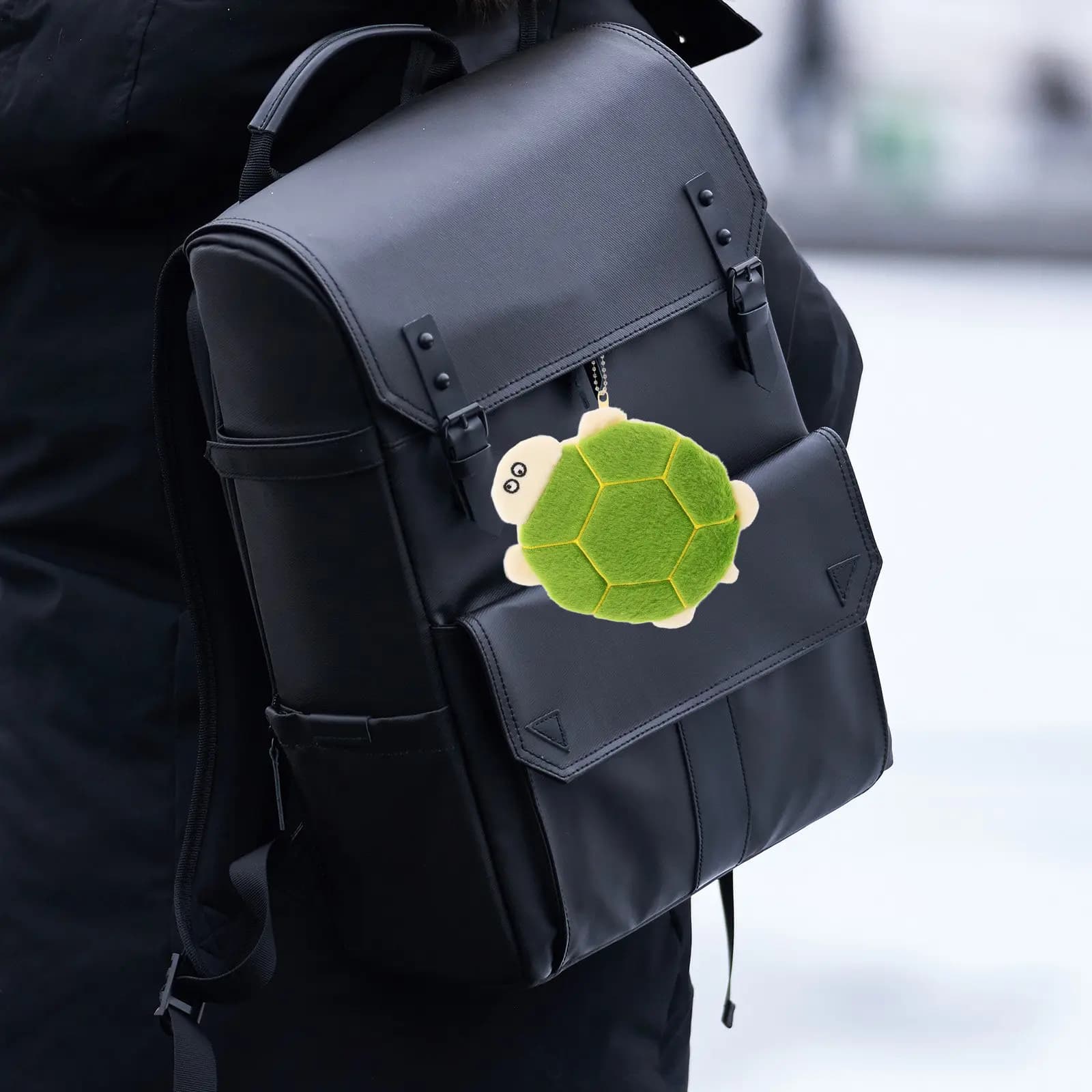 Turtle-Shaped Coin Purse Kids Women Cute Small Wallet for Coins Trinkets Portable Mini Pouch Backpack Charm Favors Accessory