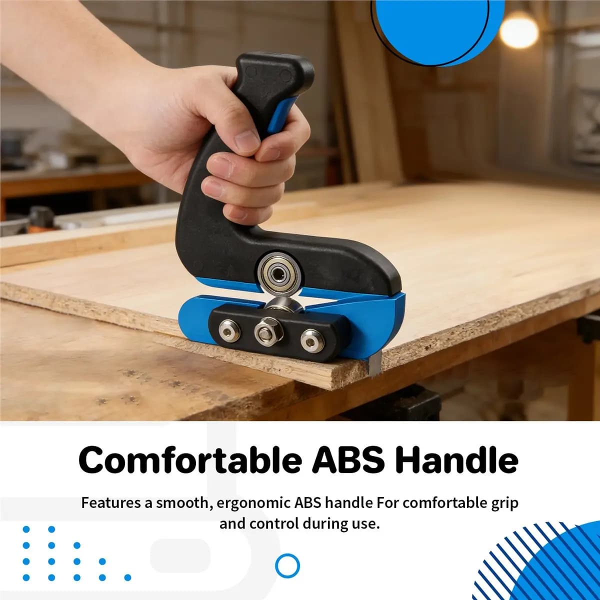 Goodprice Safe and Efficient Drywall Chamfer Planer Tool for Gypsum Board Plasterboard Edge Cutting with Ergonomic Handle