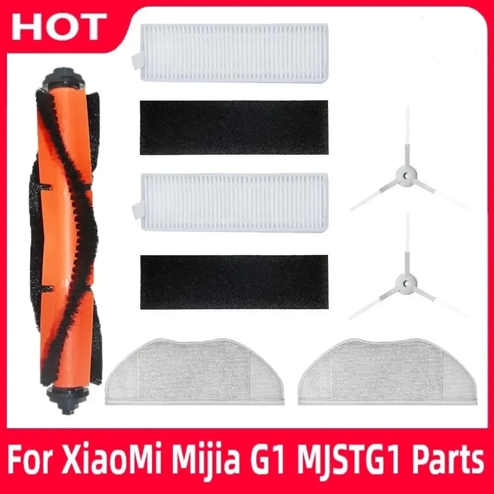 Accessori per Xiaomi Mi Robot Vacuum-Mop Essential Mijia G1 MJSTG: Spazzola Principale, Filtro HEPA, Panno per Pulizia