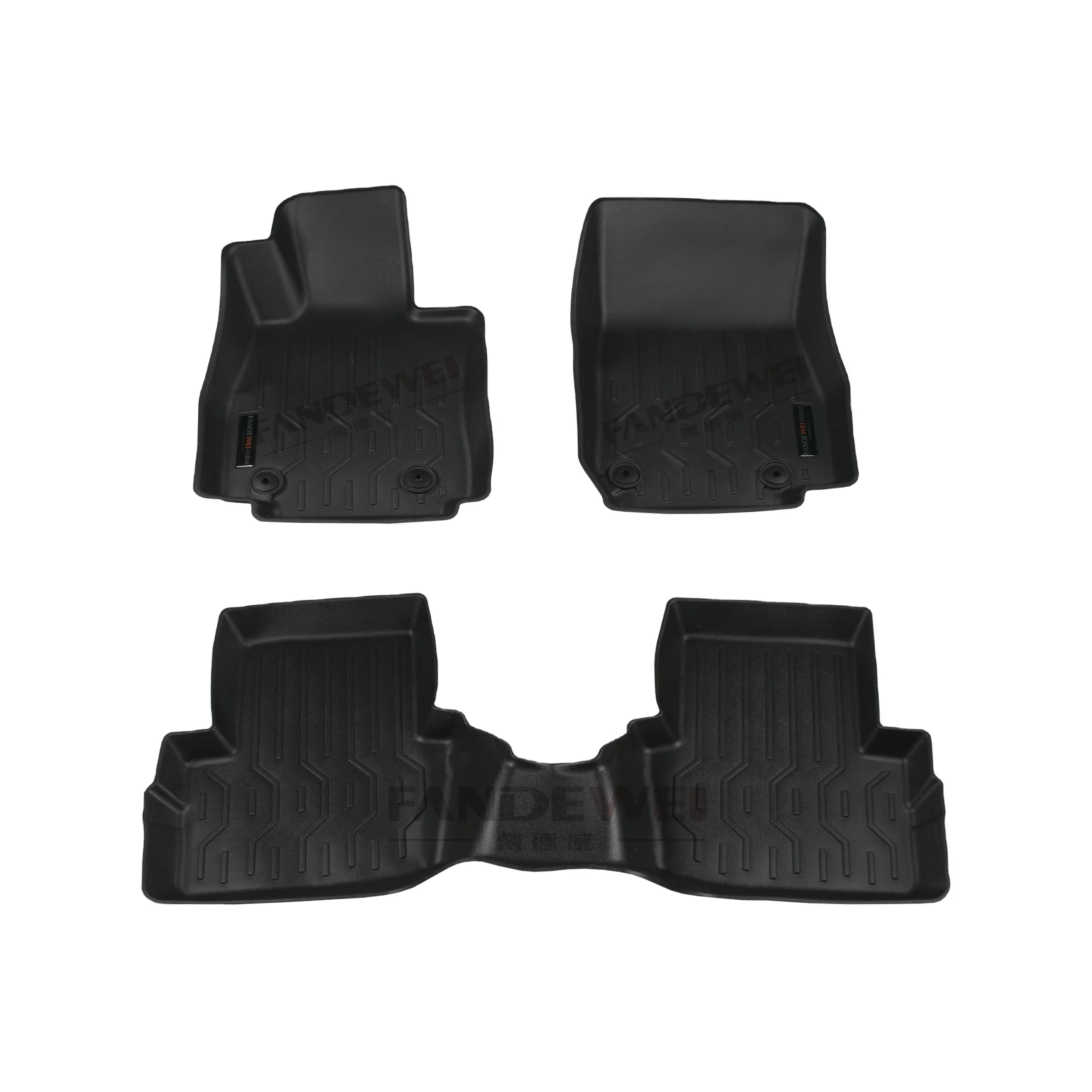Tappetini per auto per MAZDA 2 MAZDA2 Tappetino per auto Accessorio per auto Tappetini per stivali su misura Tappetini per pavimenti Piatto profondo