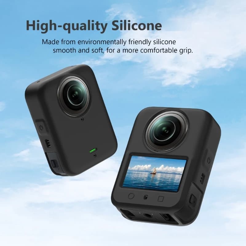 Silicone Protective Case for DJI OSMO 360 Action Camera Body Cover Cover Protective Case Camera Protective Shoe Cover