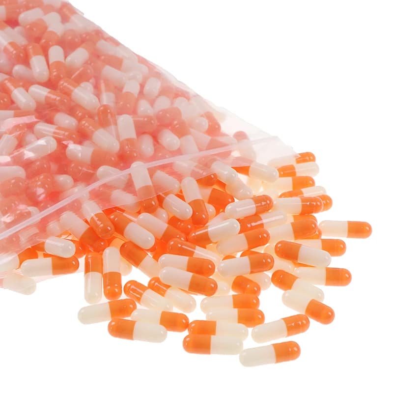 1000 pieces of empty jelly capsule lasts blank size 2 # medicine pill Vitamin gel