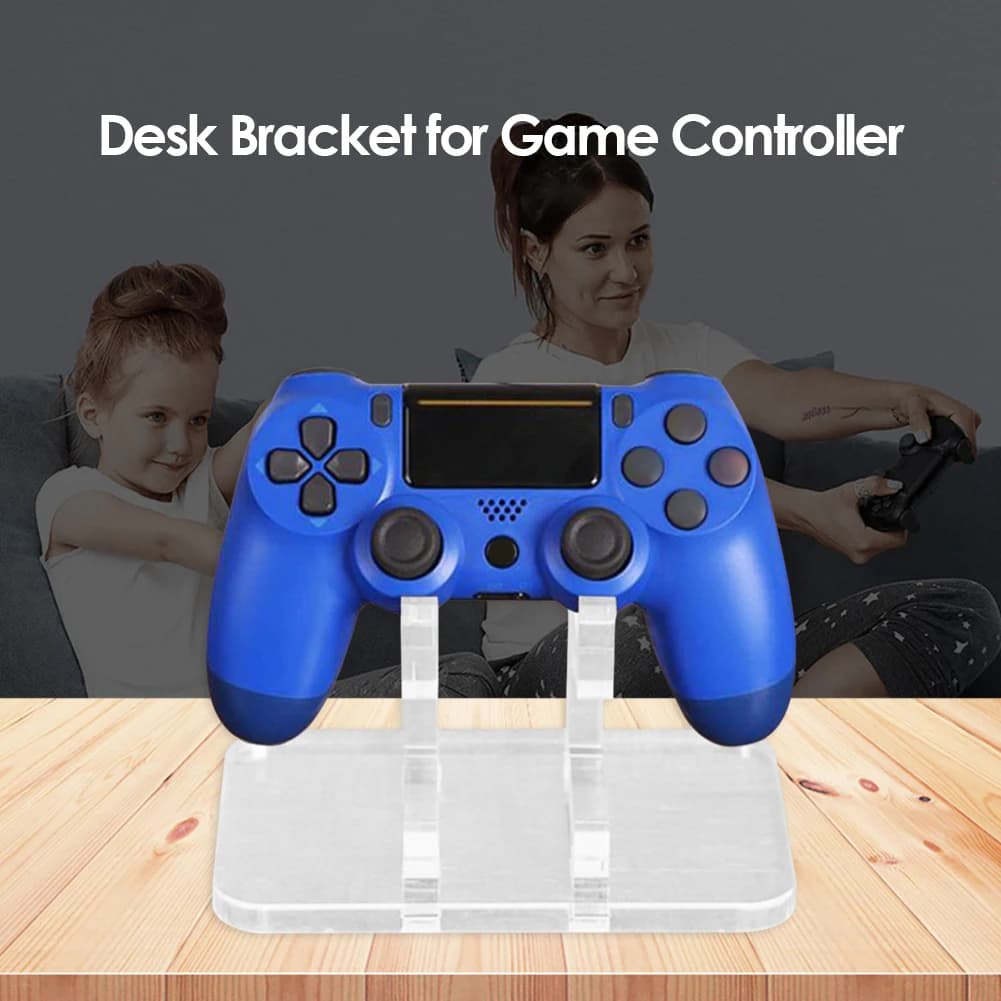 Supporto per Controller di Gioco in Acrilico, Espositore Trasparente per Gamepad, Accessori per Switch Pro/PS5/Xbox Series X/PS4 Joystick