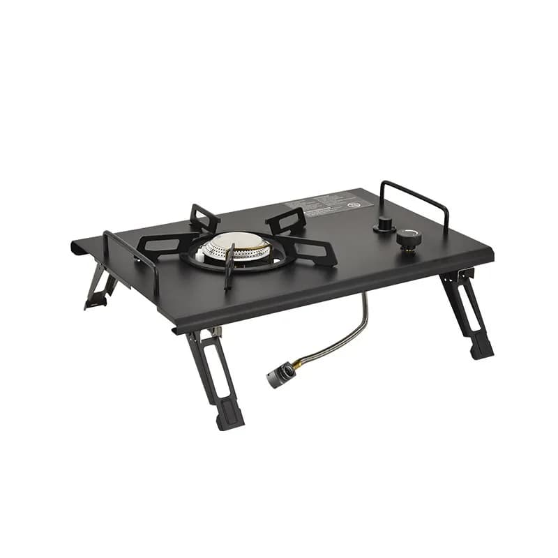 WESTTUNE fornello IGT da campeggio 4000W fornello a Gas ad alta potenza fornello a Gas portatile pieghevole compatibile con tavolo IGT per cucinare all'aperto