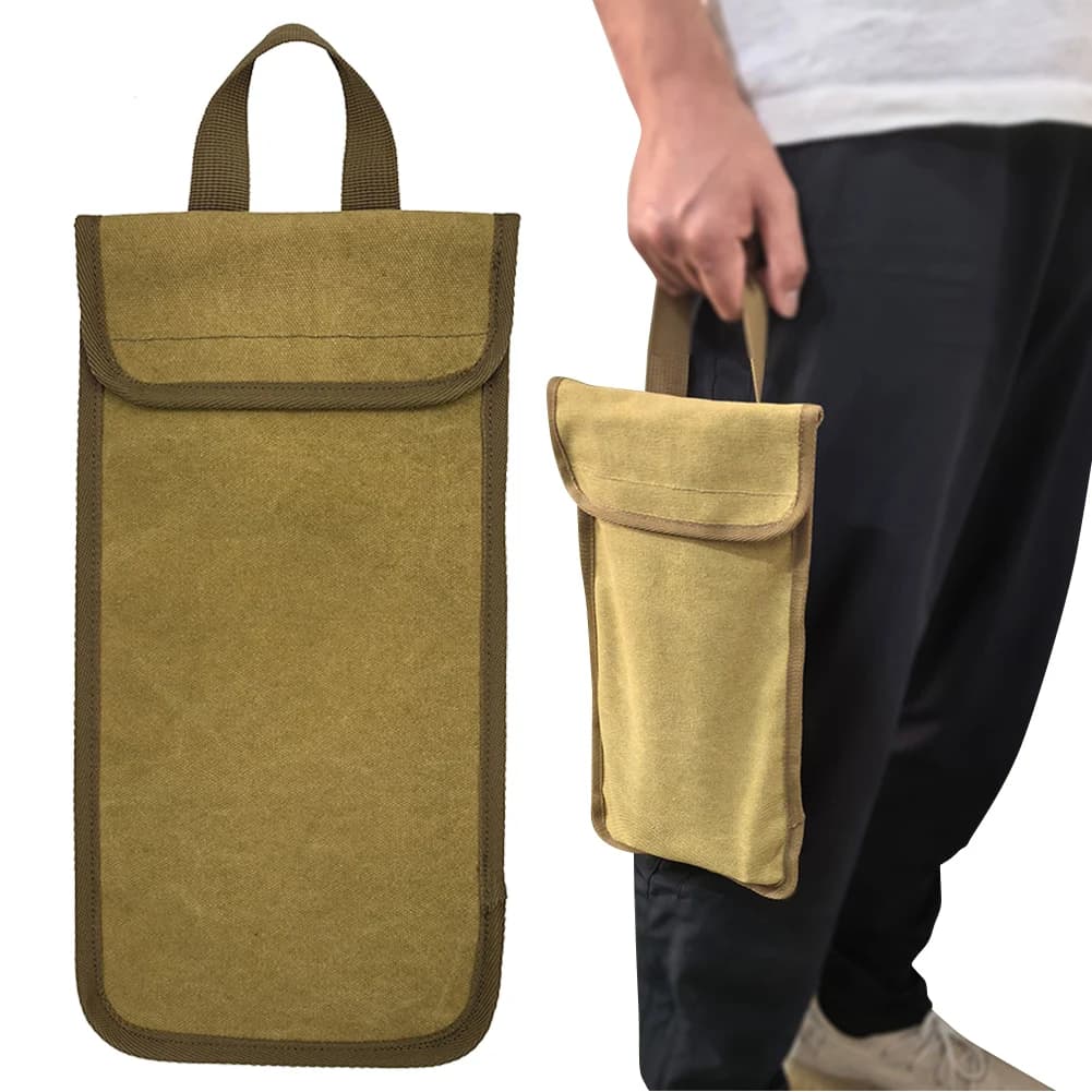 Outdoor Camping Equipment Stakes Storage Bag Tent Pegs Nails Ground Bag Outdoor Camping Pegs for Tent Tarp for Camp Ground