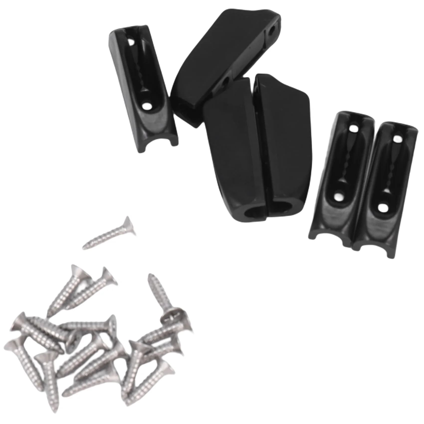 6Pcs canoa Kayak Cord Lock timone Control Nylon Self-Lock corda tenditore Runner Anchor Jam Cleat accessori per barche