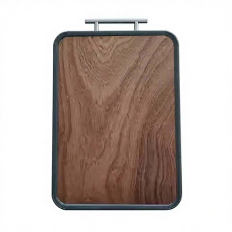 Double-sided rectangular cutting board antibacterial and moisture-proof stainless steel wood ecological household grade
