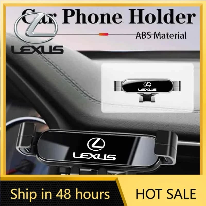 Car Sticker Car Gravity Phone Holder Cell Stand Smartphone GPS Support Accessories For Lexus IS250 IS200 ES350 GS400 GS430 GX460