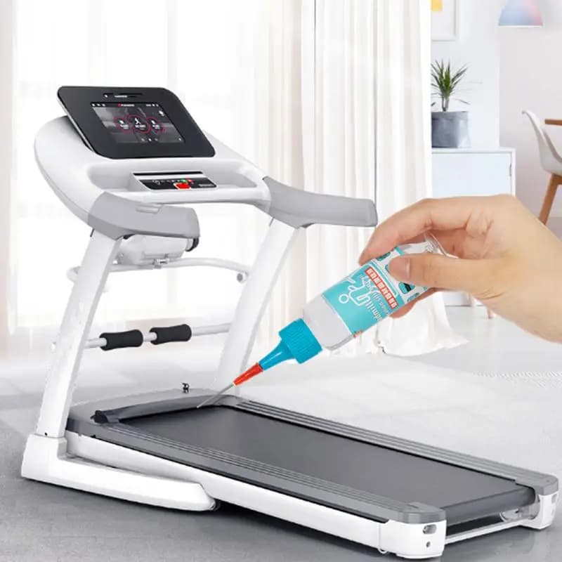 Olio lubrificante in silicone da 60 ml per la manutenzione della cinghia del tapis roulant, per un funzionamento fluido della macchina.